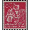 1 عدد تمبر از سری پستی - 80 فنیک  - رایش آلمان 1921 با شارنیه