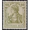 1 عدد تمبر از سری پستی - 60 فنیک - رایش آلمان 1920 با شارنیه