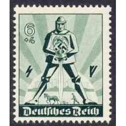 1 عدد تمبر روز کارگر - یکم می - رایش آلمان 1940