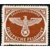 1 عدد تمبر امانات پستی - سری پستی نظامی - رایش آلمان 1942 قهوه ای روشن