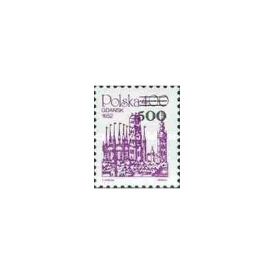1 عدد تمبر سری پستی - سورشارژ - لهستان 1989