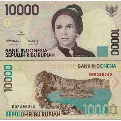 اسکناس 10000 روپیه - اندونزی 2003
