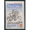 1 عدد تمبر روز جهانی پست - لهستان 1986