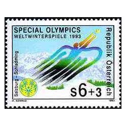 1 عدد تمبر های المپیک زمستانی خاص - اتریش 1993