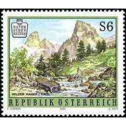 1 عدد تمبر زیبائیهای طبیعی اتریش - اتریش 1993