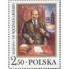 1 عدد تمبر 110مین سالگرد تولد ولادیمیر ایلیچ لنین - تابلو نقاشی - لهستان 1980