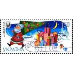 1 عدد تمبر کریستمس - اوکراین 2009