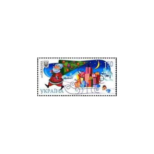 1 عدد تمبر کریستمس - اوکراین 2009