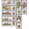 8 عدد تمبر توریسم - با تب - لهستان 1969