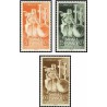 3 عدد تمبر 75مین سالگرد تاسیس انجمن جغرافیایی سلطنتی - اسپانیا صحرا 1953