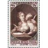 1 عدد تمبر خیریه - موزه پستی - نقاشی اثر فوروگنارد - فرانسه 1939