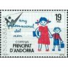 1 عدد تمبر روز جهانی کودک - نقاشی -اسپانیا آندورا 1979