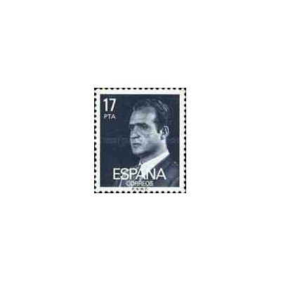 1 عدد تمبر سری پستی پادشاه خوان کارلوس اول - اسپانیا 1984
