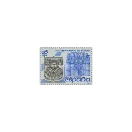 1 عدد تمبر 1100مین سالگرد بارگوس - اسپانیا 1984