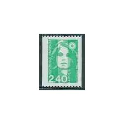 1 عدد تمبر سری پستی - کویل - فرانسه 1993
