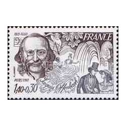 1 عدد تمبر یادبود جاکوئز آفن باخ - آهنگساز - فرانسه 1981