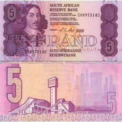 اسکناس 5 رند - آفریقای جنوبی 1994