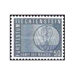 1 عدد تمبر مبارزه علیه مالاریا - لیختنشتاین 1962   