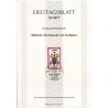 برگه اولین روز انتشار تمبر صدمین سالگرد درگذشت ویلهلم امانوئل فون کتلر، وزیر - جمهوری فدرال آلمان 1977