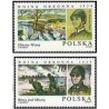 2 عدد تمبر 46مین سالگرد وقوع جنگ جهانی دوم - لهستان 1985