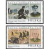 2 عدد تمبر 45مین سالگرد وقوع جنگ جهانی دوم - لهستان 1984