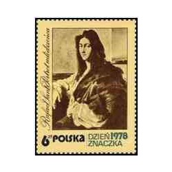 1 عدد تمبر روز تمبر - تابلو نقاشی - لهستان 1978