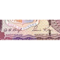 اسکناس 500 دلار - گویانا 2000