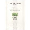برگه اولین روز انتشار تمبر تقدیس شورای اروپا در استراسبورگ - جمهوری فدرال آلمان 1977
