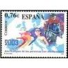 1 عدد تمبر سال معلولین اروپا - اسپانیا 2003    