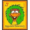 1 عدد تمبر کودکان و نوجوانان تلویزیون برنامه کانفتی (آبنبات) - اتریش 2000