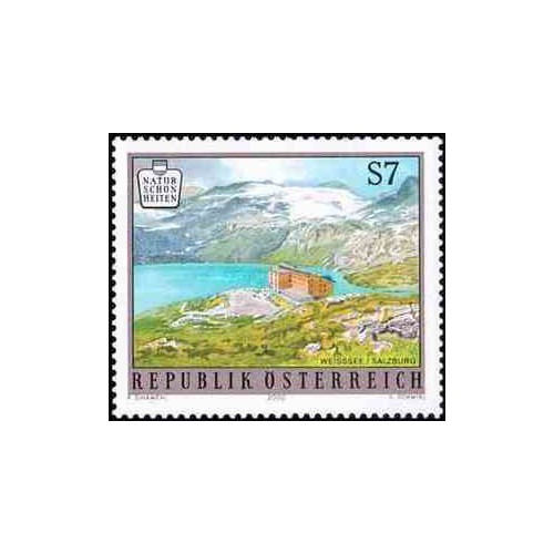1 عدد تمبر زیبایی های طبیعی اتریش - منظره - اتریش 2000   