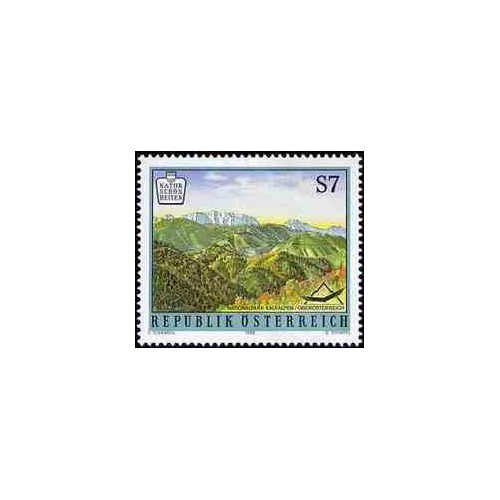 1 عدد تمبر زیبایی های طبیعی اتریش - منظره - اتریش 1998     