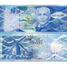 اسکناس 2 دلار - باربادوس 2013