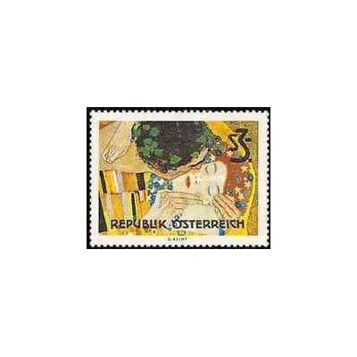 1 عدد تمبر بازگشایی انتزاع وین - تابلو نقاشی - اتریش 1964