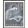 1 عدد تمبر روز مادر - اتریش 1958