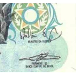 اسکناس سورشارژ 200 کروزرو - برزیل 1990