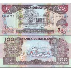 اسکناس 100 شلینگ - سومالی لند 1996