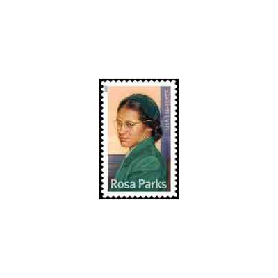 1 عدد تمبر صدمین سالگرد تولد رزا پارکس - مادر جنبش آزادی - آمریکا 2013