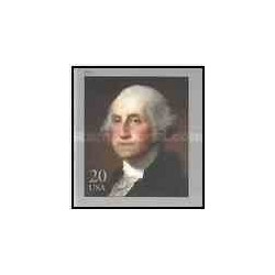 1 عدد تمبر جورج واشنگتن ، 1732 - 1799 - خودچسب - آمریکا 2011  