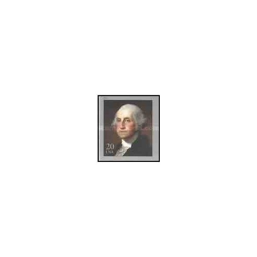 1 عدد تمبر جورج واشنگتن ، 1732 - 1799 - خودچسب - آمریکا 2011  
