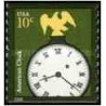 1 عدد تمبر ساعت آمریکایی - تمبر خودچسب - آمریکا 2006