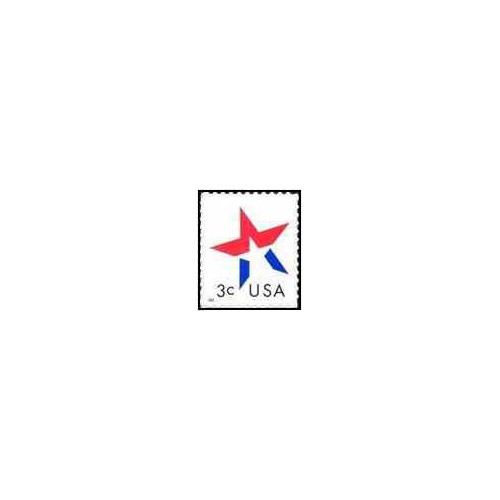 1 عدد تمبر سری پستی - ستاره - خودچسب - آمریکا 2002 1 عدد تمبر سری پستی - ستاره - خودچسب - آمریکا 2002