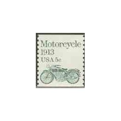 1 عدد تمبر موتورسیکلت - آمریکا 1983  