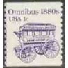 1 عدد تمبر اتوبوس 1880- آمریکا 1983  