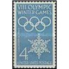 1 عدد تمبر بازیهای زمستانی المپیک - آمریکا 1960