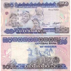 اسکناس 50 نایرا -نیجریه 1999