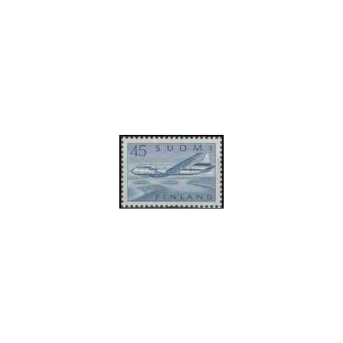 1 عدد تمبر پست هوایی - فنلاند 1959  