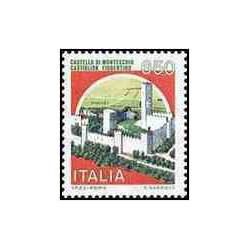 1 عدد تمبر قلعه - ایتالیا 1986
