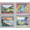 4 عدد تمبر تبلیغات گردشگری - تابلو نقاشی - ایتالیا 1982