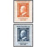 2 عدد تمبر صدمین سالگرد تمبر سیسیل - ایتالیا 1959 